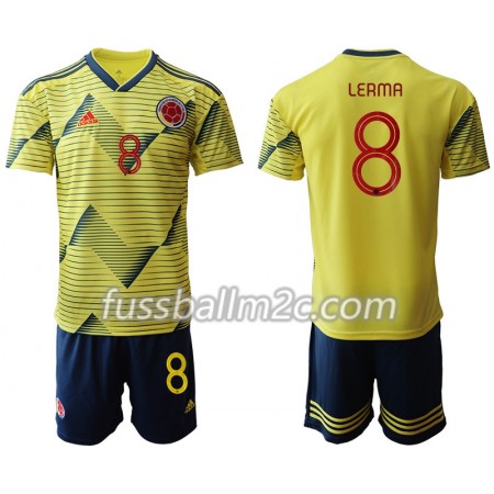 Fußballtrikots Kolumbien LERMA 8 Kinder Heim Trikotsatz Copa América 2019 Fußballtrikots Kolumbien LERMA 8 Kinder Heim Trikotsatz Copa América 2019